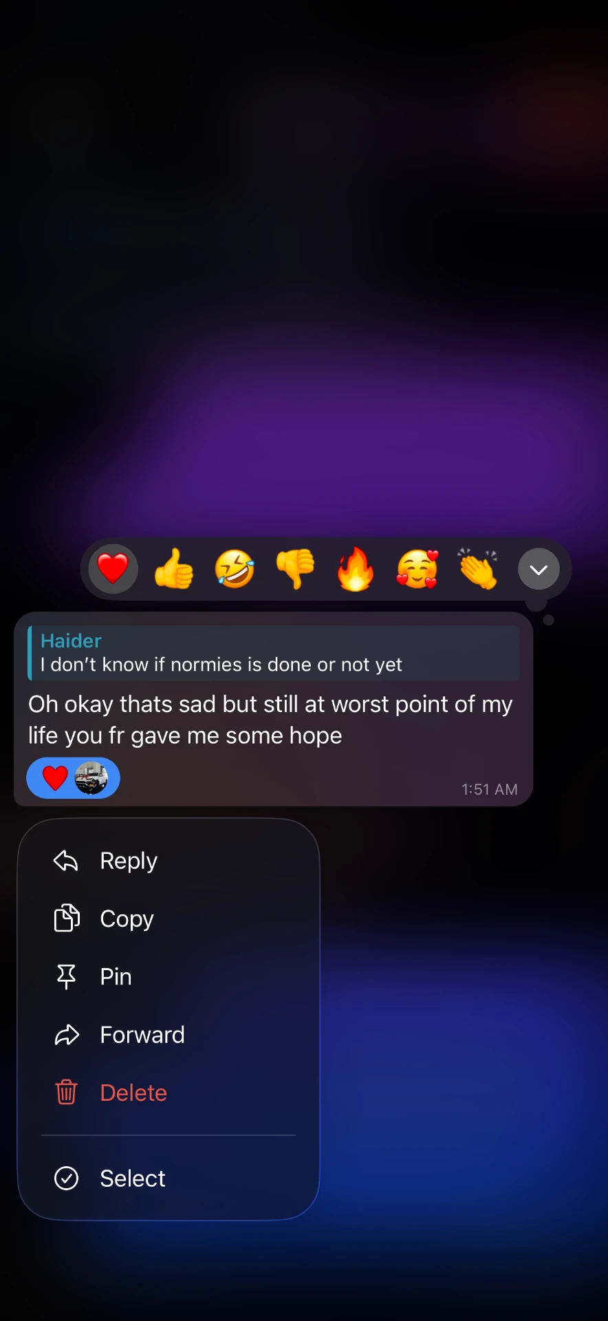 Member win screenshot — ❤️ @haider